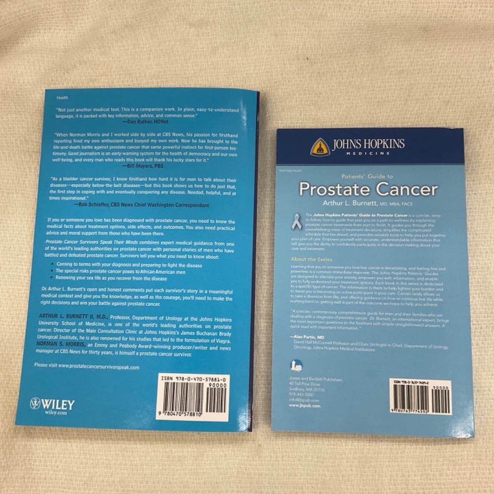 2 Books Prostate Cancer - Paperback - Picture 2 of 4